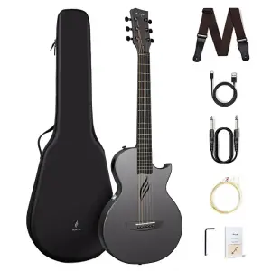 Enya NOVA GO SP BK AcousticPlus® 2.0 Sistemli Siyah Elektro Akustik Gitar - 6