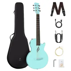 Enya NOVA GO SP BL AcousticPlus® 2.0 Sistemli Mavi Elektro Akustik Gitar - 6