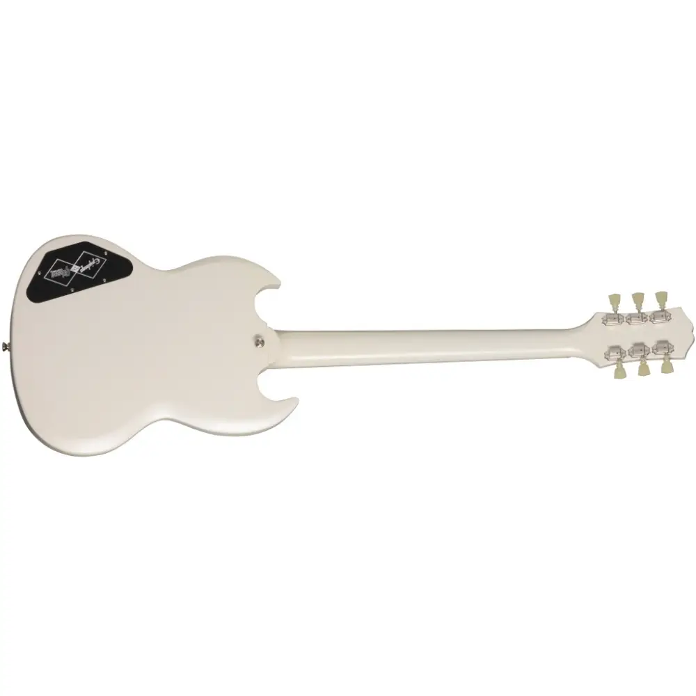 Epiphone 1961 Les Paul SG Standard Elektro Gitar (Aged Classic White) - 9