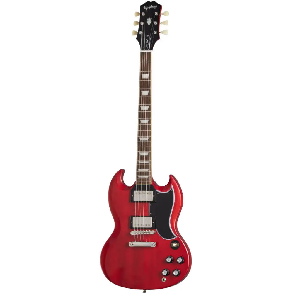 Epiphone 1961 Les Paul SG Standard Elektro Gitar (Aged Sixties Cherry) - 1