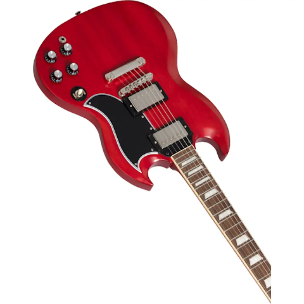 Epiphone 1961 Les Paul SG Standard Elektro Gitar (Aged Sixties Cherry) - 11