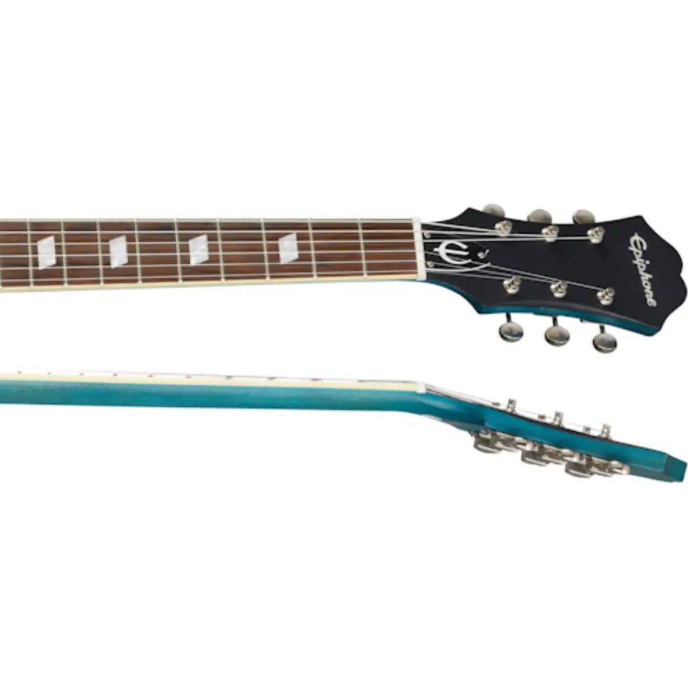 Epiphone Casino Worn Elektro Gitar (Worn Blue Denim) - 5