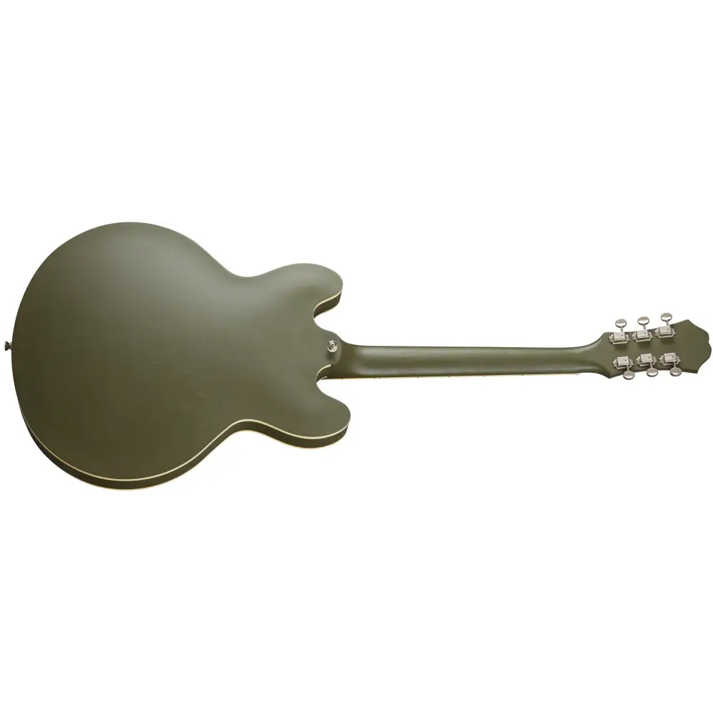 Epiphone Casino Worn Elektro Gitar (Worn Olive Drab) - 9