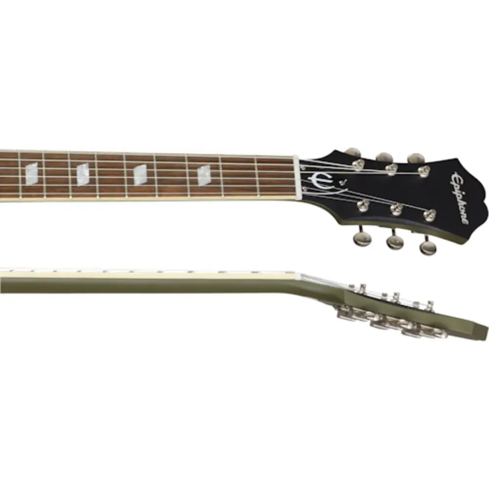 Epiphone Casino Worn Elektro Gitar (Worn Olive Drab) - 5