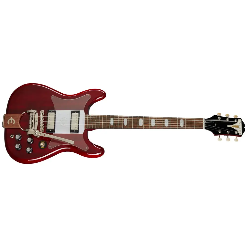 Epiphone Crestwood Custom Tremotone Electro Guitar (Cherry) - 7