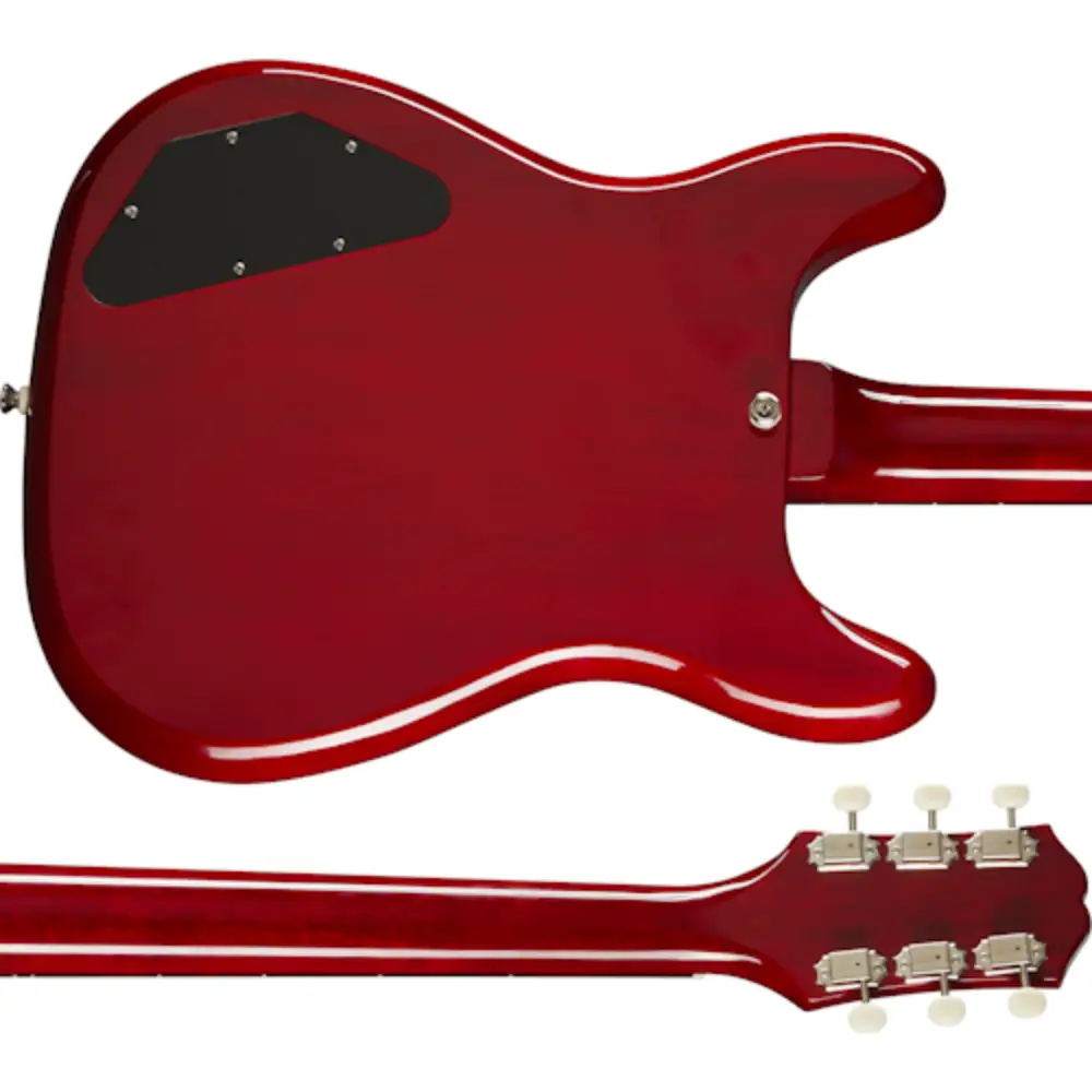 Epiphone Crestwood Custom Tremotone Electro Guitar (Cherry) - 6