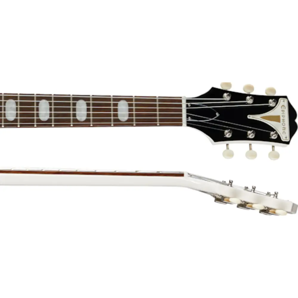 Epiphone Crestwood Custom Tremotone Electro Guitar (Polaris White) - 5