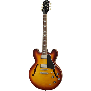 Epiphone ES-335 Figured Elektro Gitar (Raspberry Tea Burst) - 1