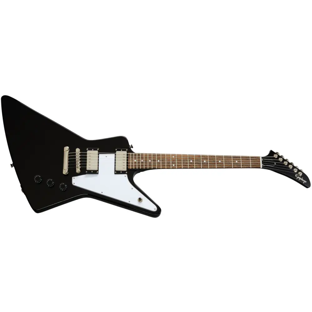 Epiphone Explorer Electro Guitar (Ebony) - 7