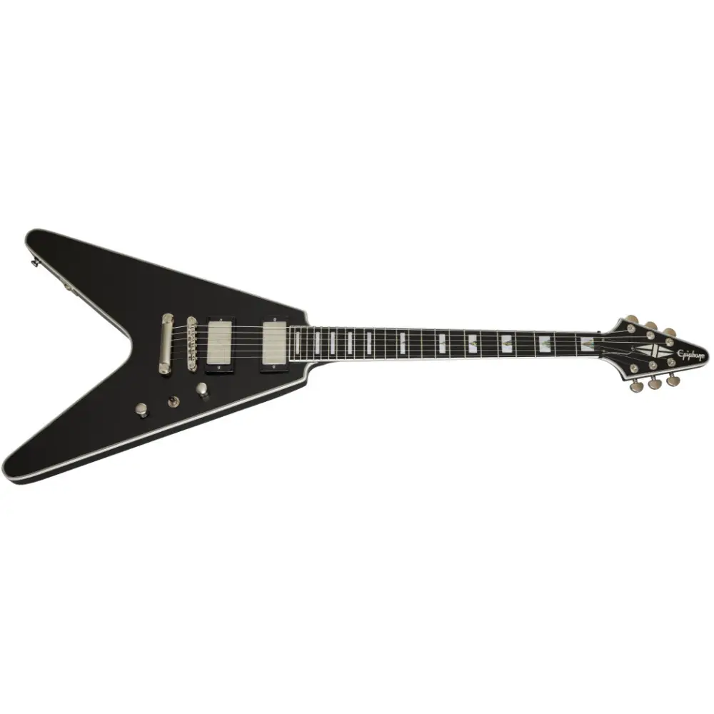 Epiphone Flying V Prophecy Electro Guitar (Black Aged Gloss) - 7