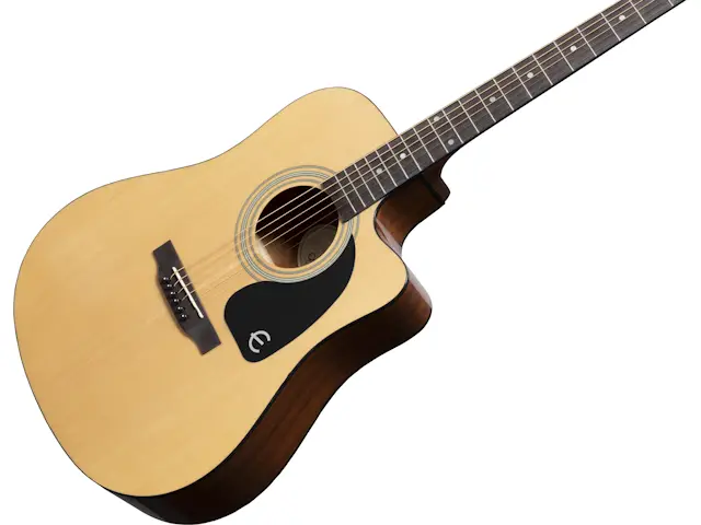 Epiphone FT-100CE Jumbo Elektro Akustik Gitar (Natural) - 3