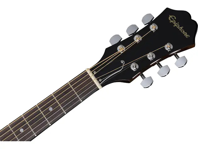 Epiphone FT-100CE Jumbo Elektro Akustik Gitar (Natural) - 4