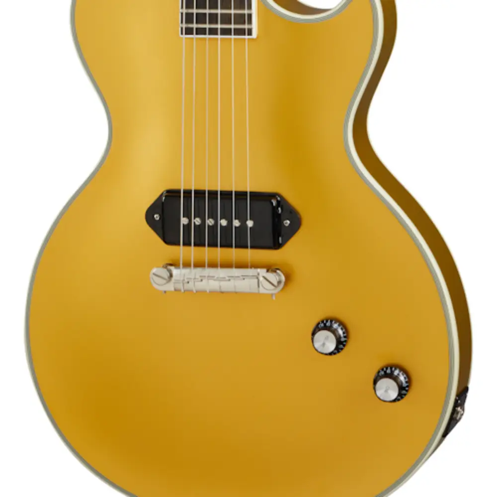 Epiphone Jared James Nichols Gold Glory Les Paul Custom Electro Guitar (Double Gold Vintage Aged) - 4