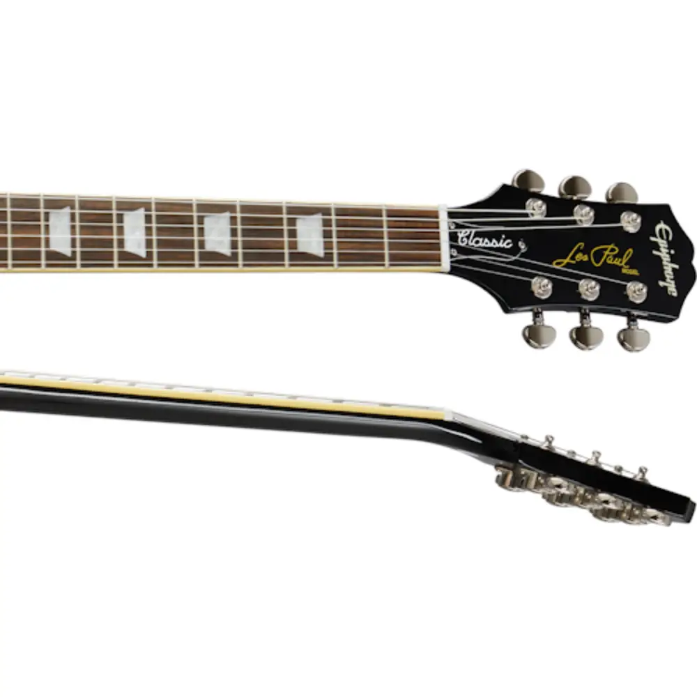 Epiphone Les Paul Classic Electro Guitar (Ebony) - 5