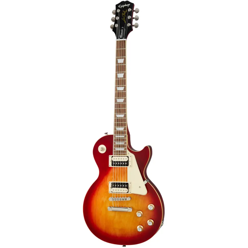 Epiphone Les Paul Classic Electro Guitar (Heritage Cherry Sunburst) - 1