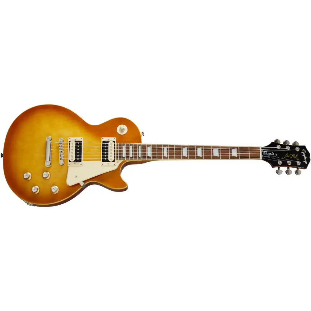 Epiphone Les Paul Classic Electro Guitar (Honeyburst) - 7