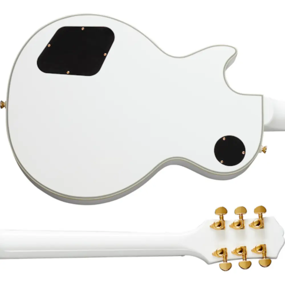 Epiphone Les Paul Custom Electro Guitar (Alpine White) - 6