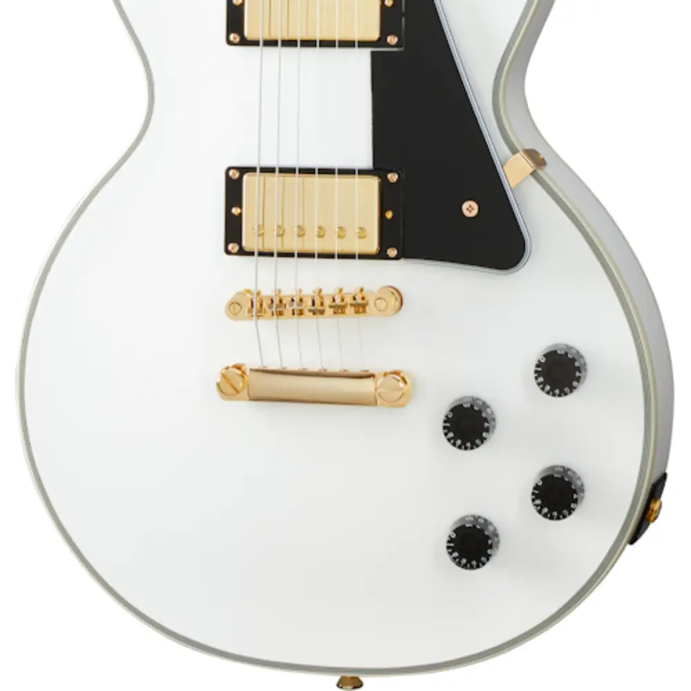 Epiphone Les Paul Custom Electro Guitar (Alpine White) - 4