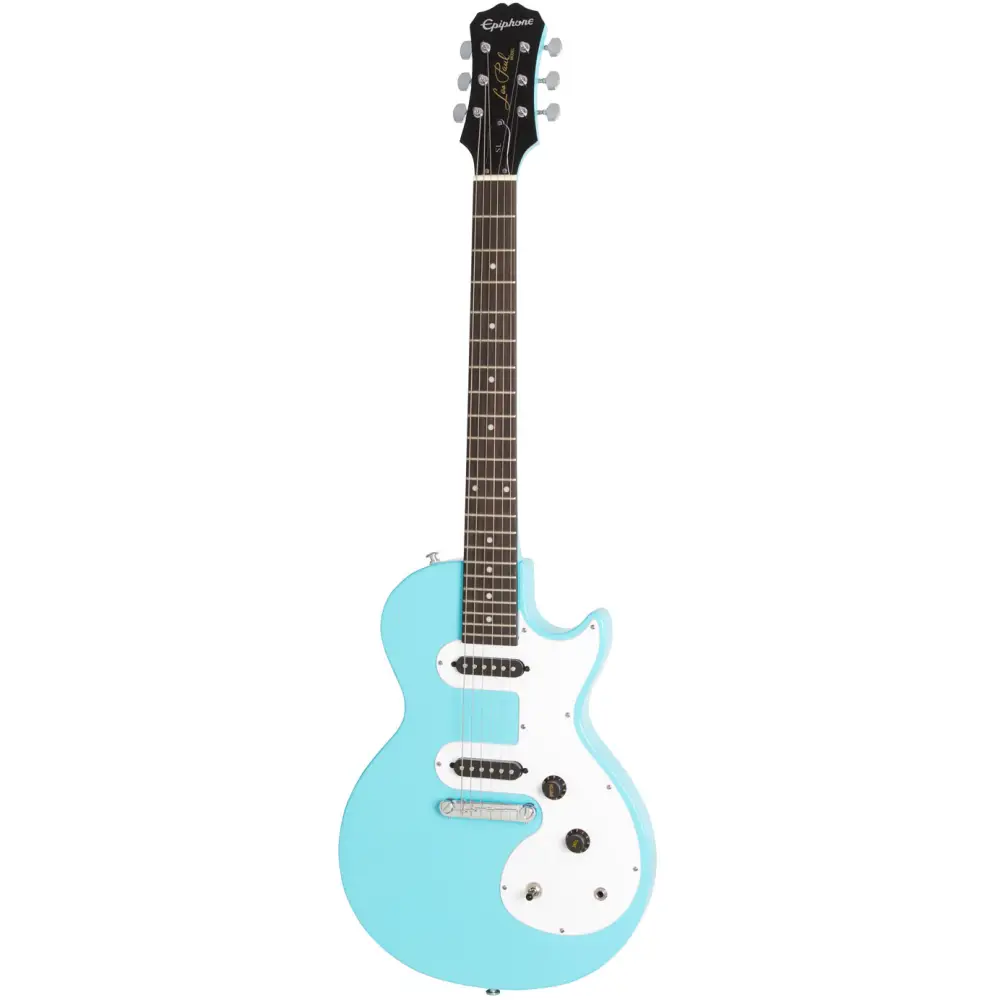 Epiphone Les Paul Melody Maker Elektro Gitar (Pacific Blue) - Epiphone