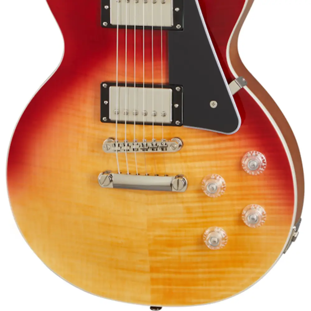 Epiphone Les Paul Modern Figured Electro Guitar (Magma Orange Fade) - 4