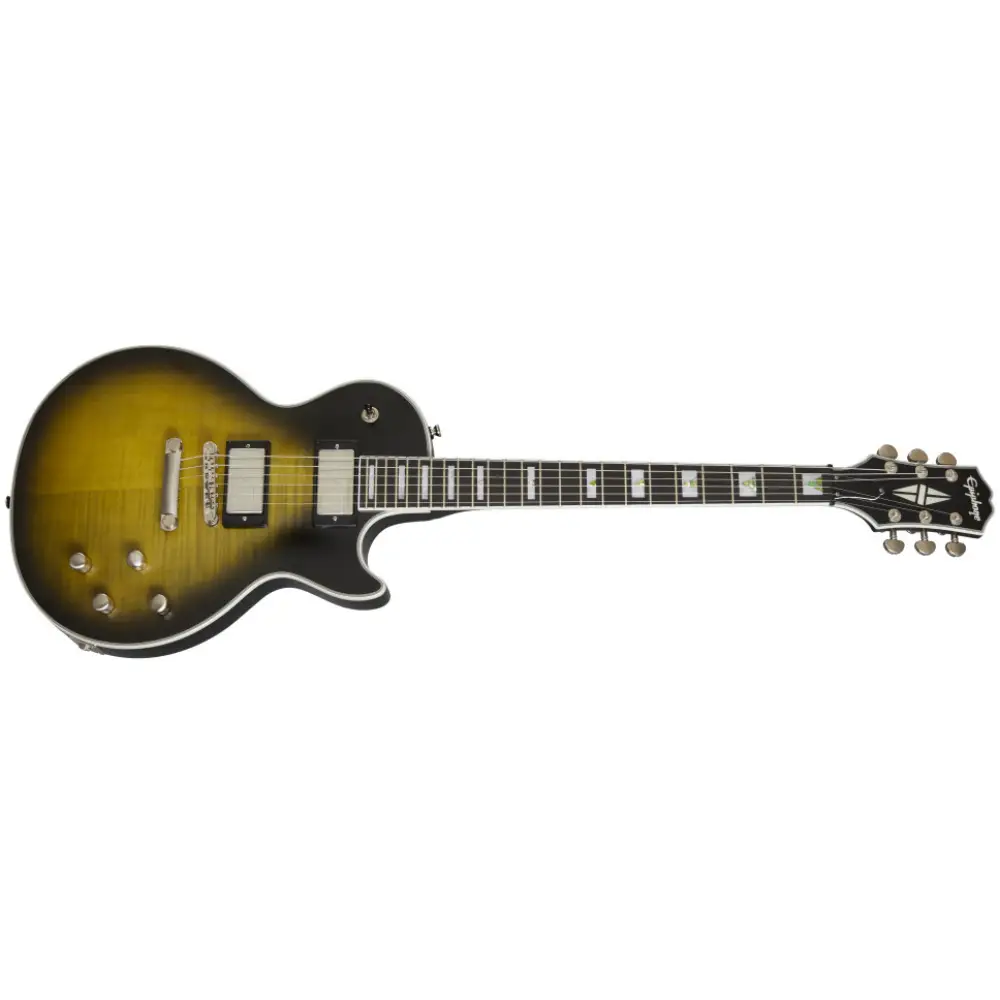Epiphone Les Paul Prophecy Electro Guitar (Olive Tiger Aged Gloss) - 7