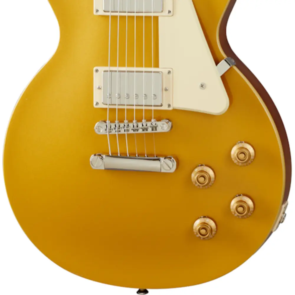 Epiphone Les Paul Standard 50s Elektro Gitar (Metallic Gold) - 4