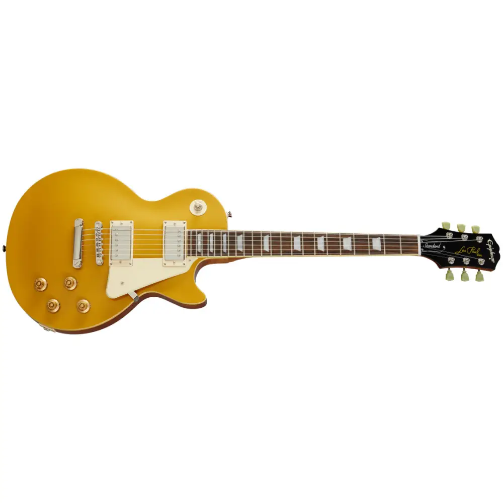 Epiphone Les Paul Standard 50s Elektro Gitar (Metallic Gold) - 7
