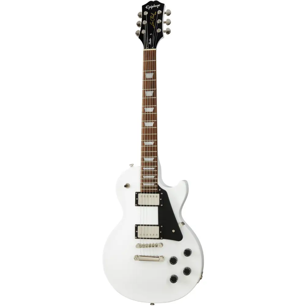 Epiphone Les Paul Studio Electro Guitar (Alpine White) - 1