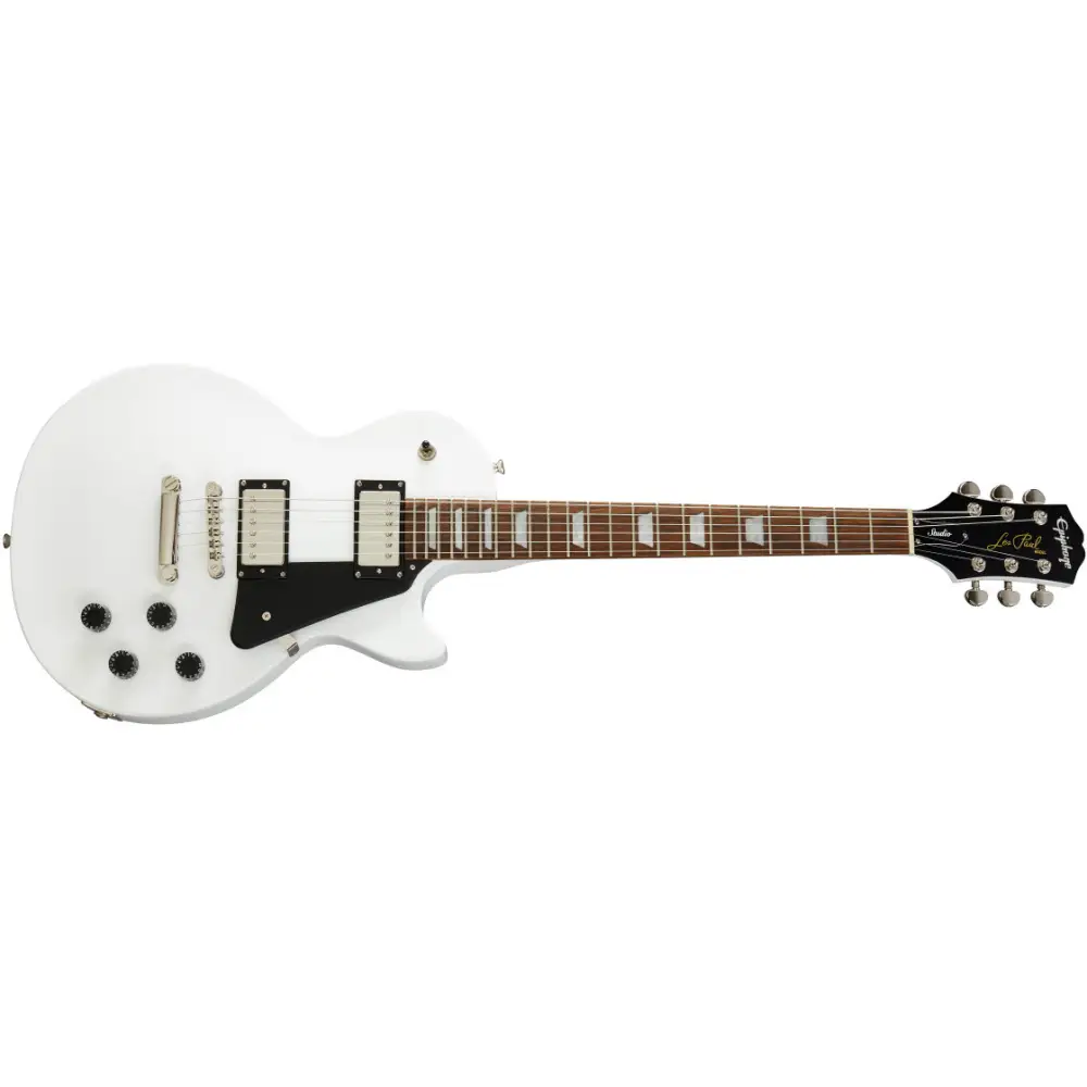 Epiphone Les Paul Studio Electro Guitar (Alpine White) - 7