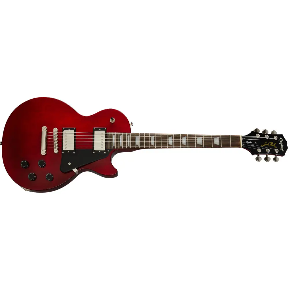 Epiphone Les Paul Studio Electro Guitar (Wine Red) - 7