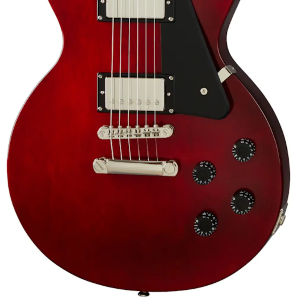 Epiphone Les Paul Studio Electro Guitar (Wine Red) - 4