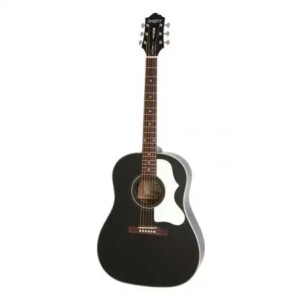 Epiphone Masterbilt AJ-45ME Elektro Akustik Gitar (Ebony) - Epiphone