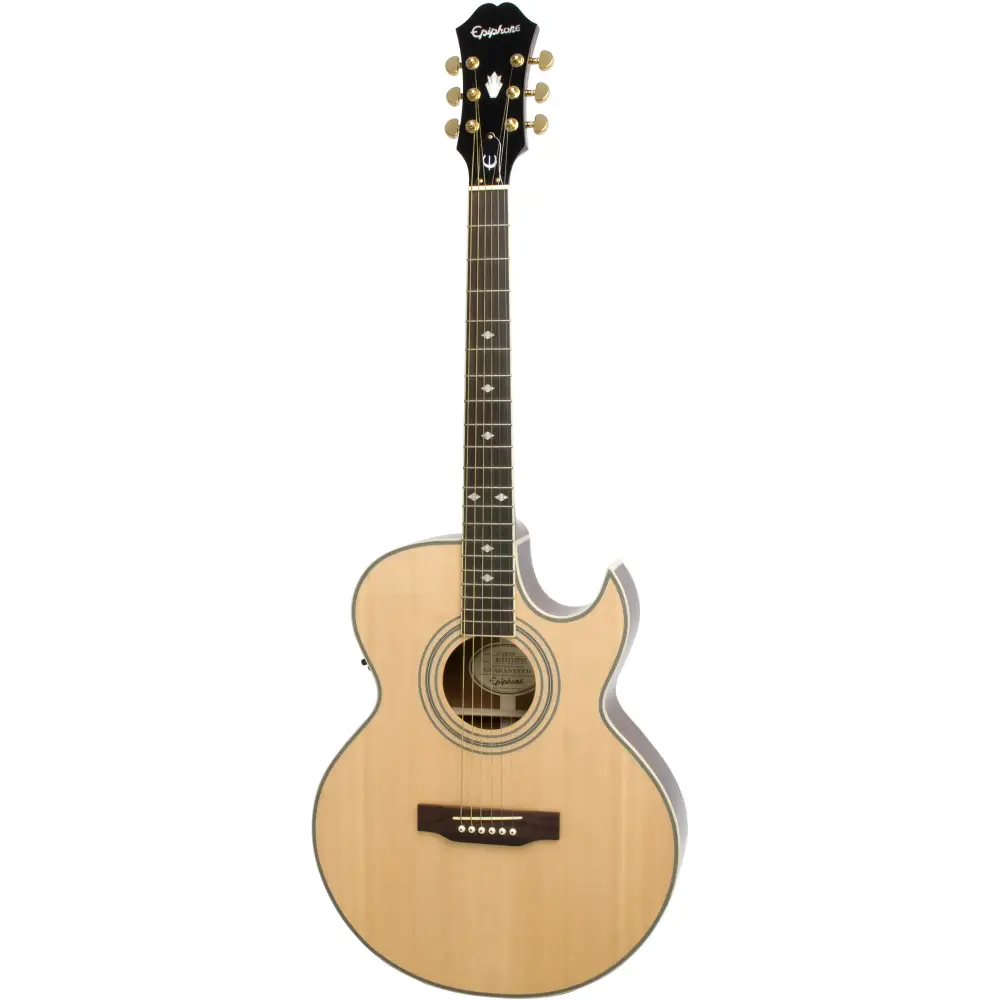 Epiphone Performer PR-5E - Fishman Presys-II Elektro Akustik Gitar (Natural) - 1