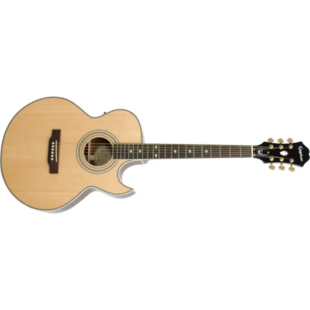 Epiphone Performer PR-5E - Fishman Presys-II Elektro Akustik Gitar (Natural) - 2