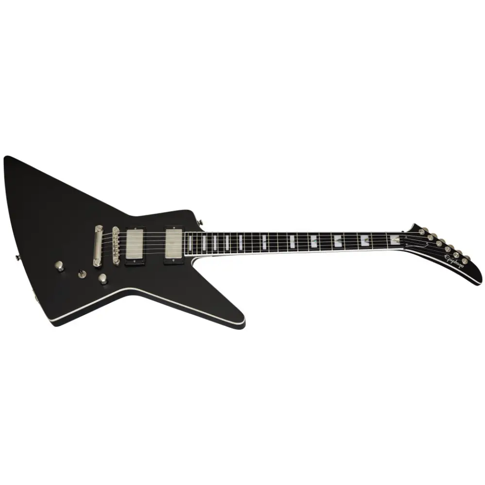 Epiphone Prophecy Extura Electro Guitar (Black Aged Gloss) - 7