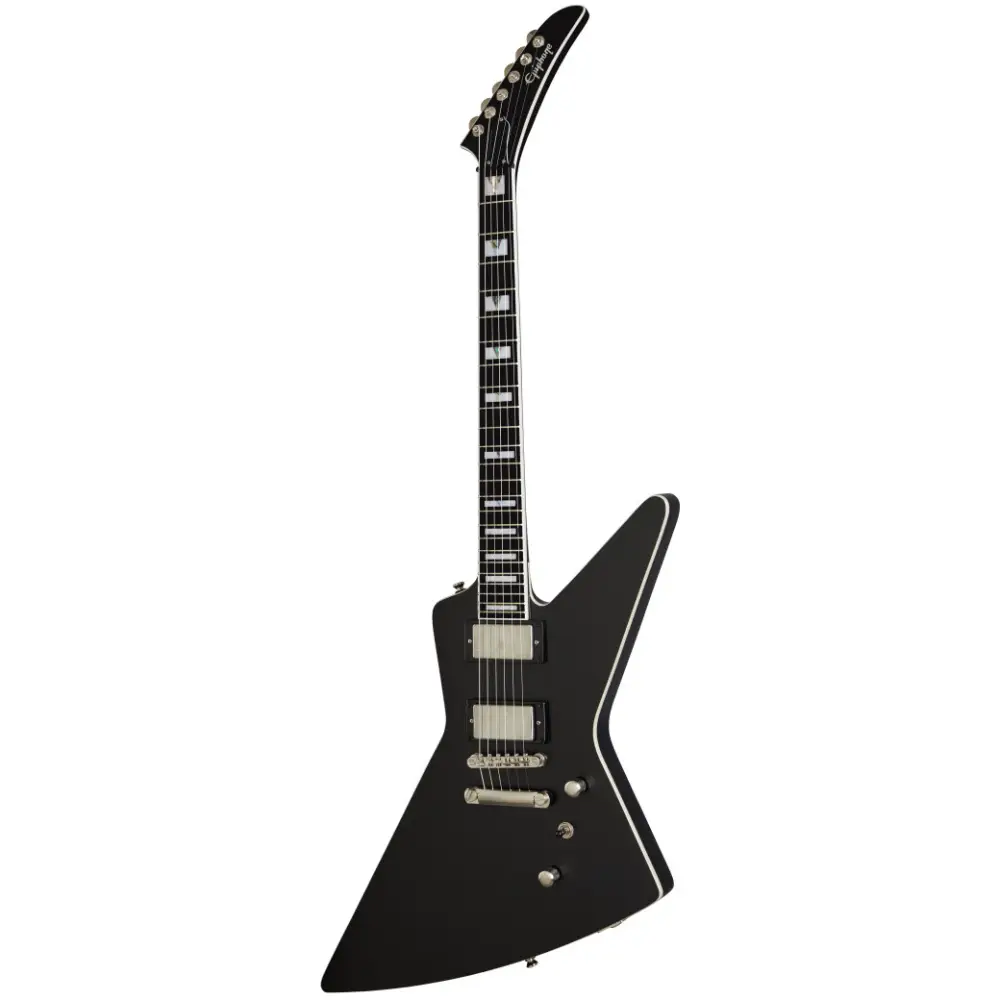 Epiphone Prophecy Extura Electro Guitar (Black Aged Gloss) - 1
