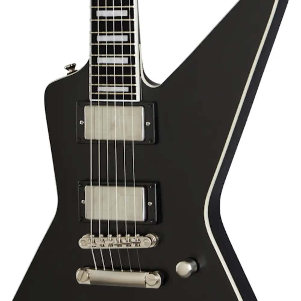 Epiphone Prophecy Extura Electro Guitar (Black Aged Gloss) - 4