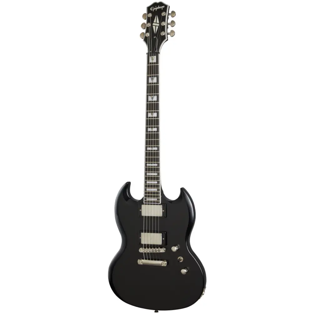Epiphone Prophecy SG Electro Guitar (Black Aged Gloss) - 1