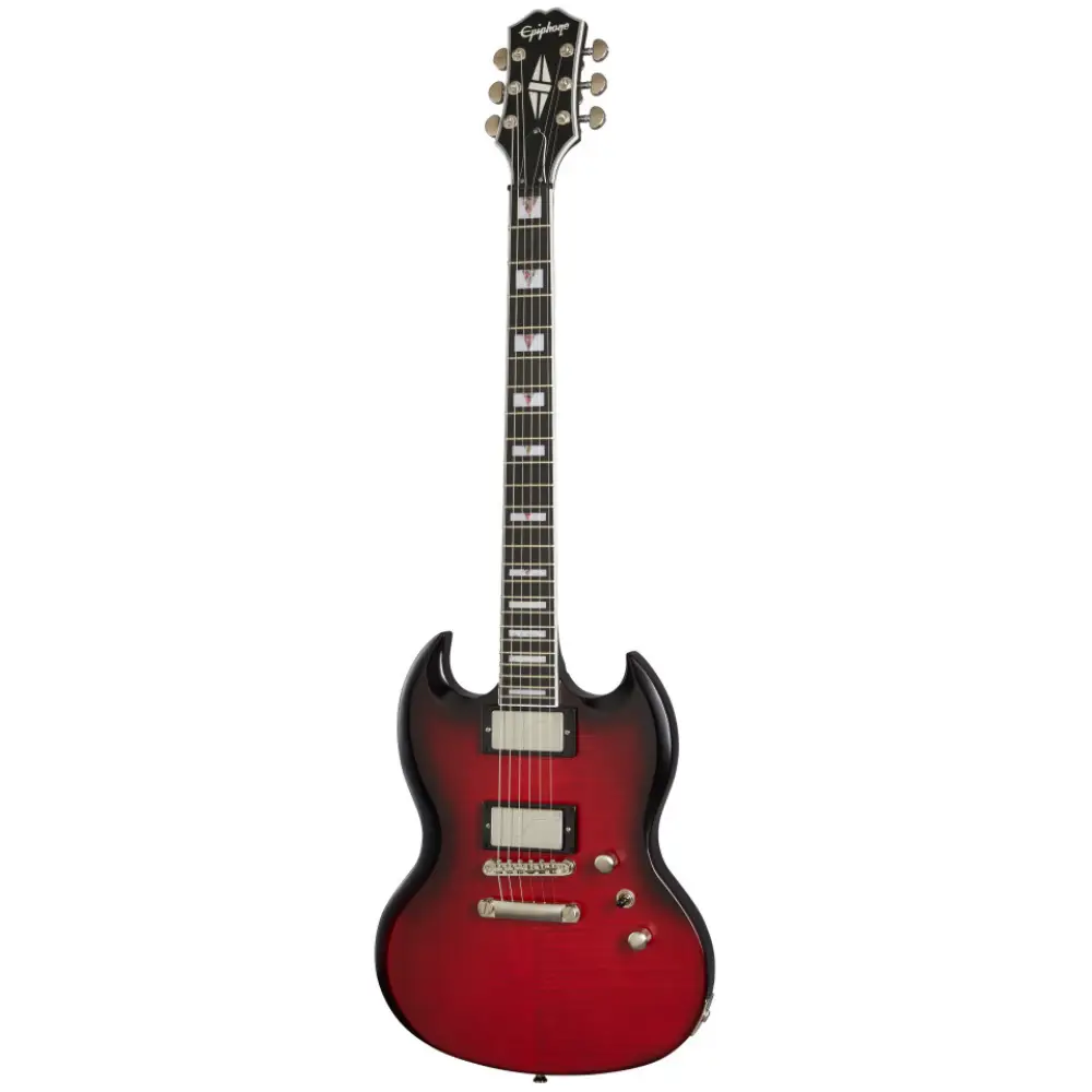 Epiphone Prophecy SG Electro Guitar (Red Tiger Aged Gloss) - 1