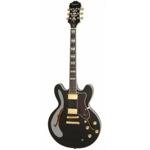 Epiphone Sheraton-II Pro Elektro Gitar (Ebony) - Epiphone