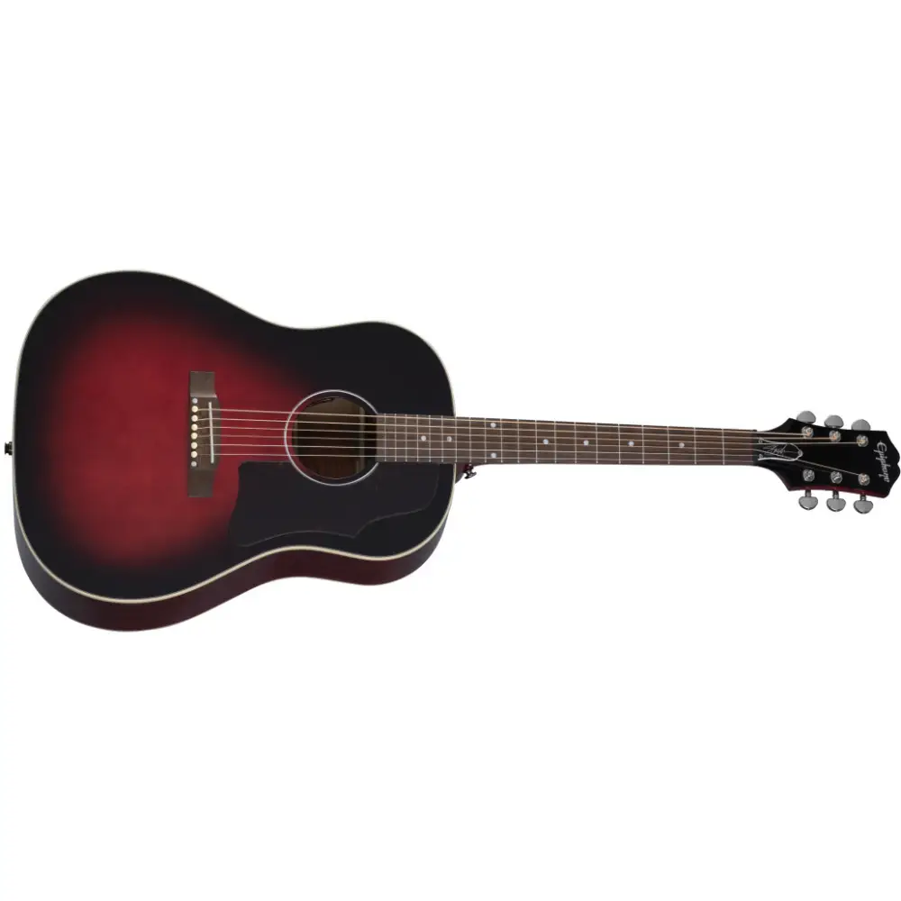 Epiphone Slash J-45 Electro Acoustic Guitar (Vermillion Burst) - 4