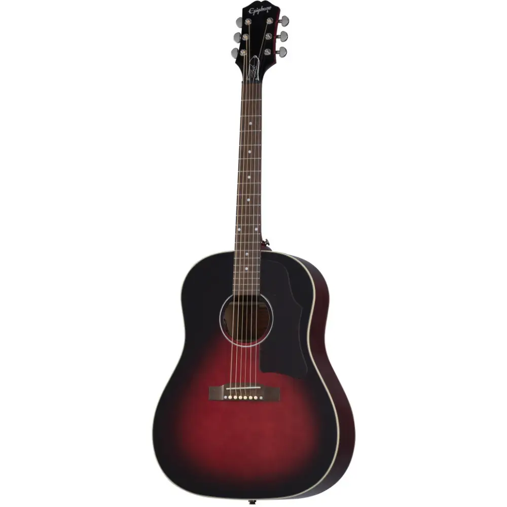 Epiphone Slash J-45 Electro Acoustic Guitar (Vermillion Burst) - 1