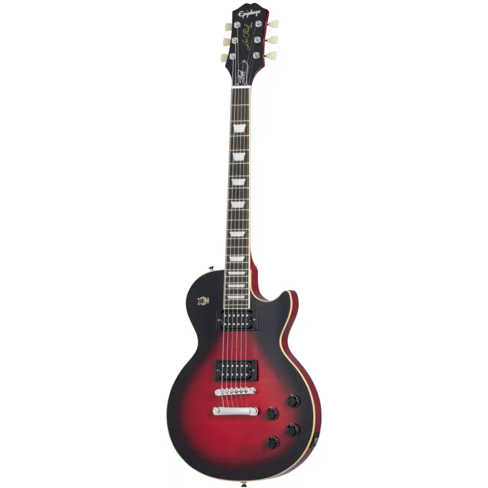 Epiphone Slash Les Paul Standard Elektro Gitar (Vermillion Burst) - 1