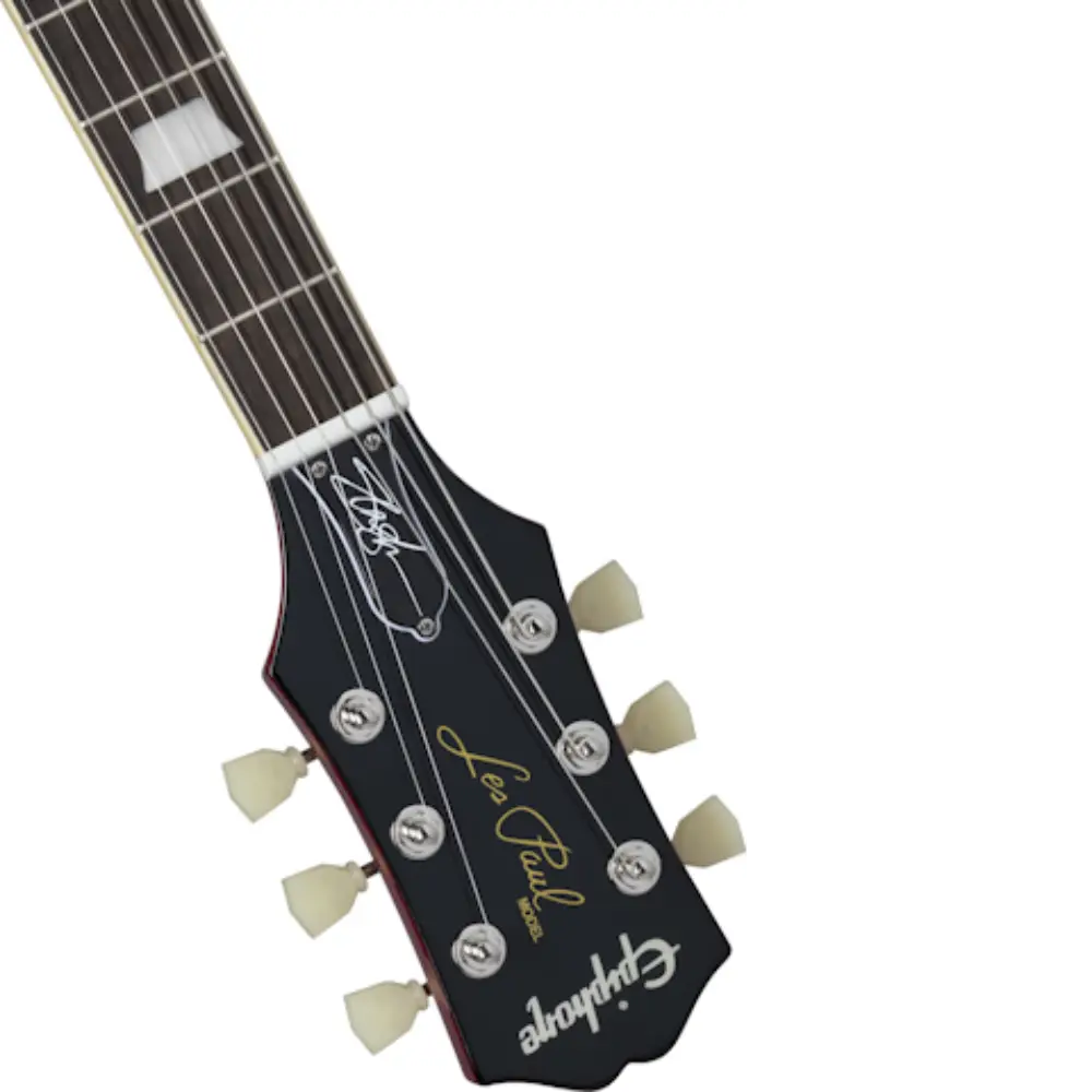 Epiphone Slash Les Paul Standard Elektro Gitar (Vermillion Burst) - 13