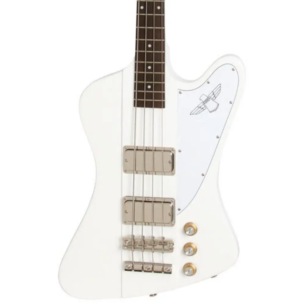 Epiphone Thunderbird Vintage Pro Bass Guitar (Alpine White) - 2