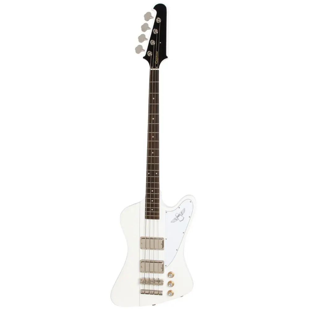 Epiphone Thunderbird Vintage Pro Bass Guitar (Alpine White) - 1