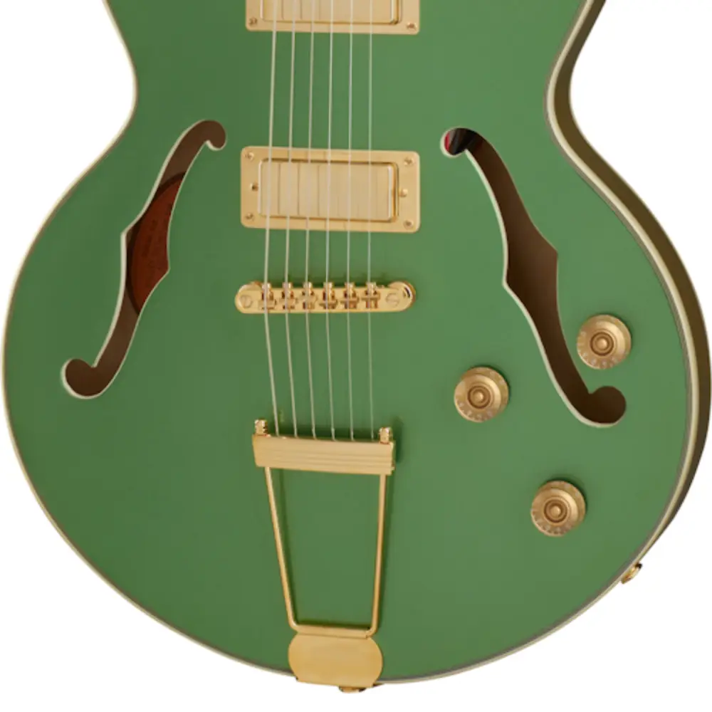 Epiphone UpTown Kat ES Elektro Gitar (Emerald Green Metallic) - 4