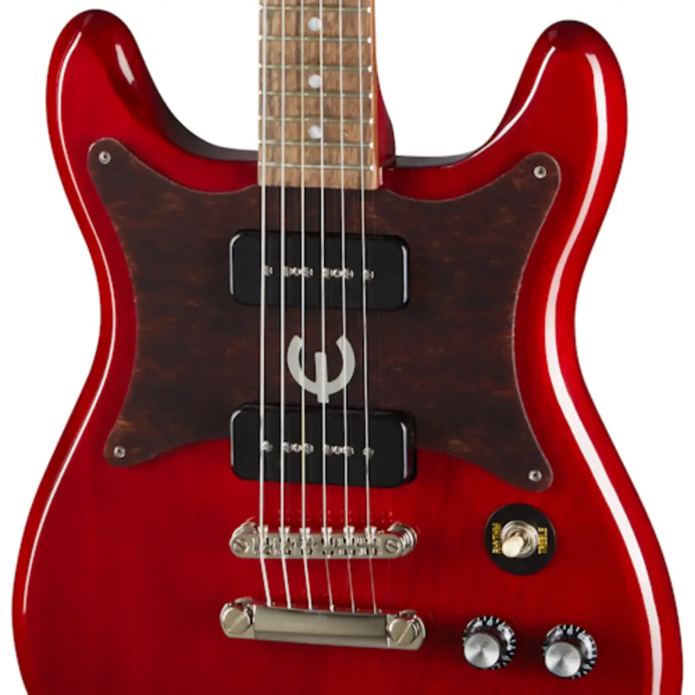 Epiphone Wilshire P-90s Elektro Gitar (Cherry) - 4