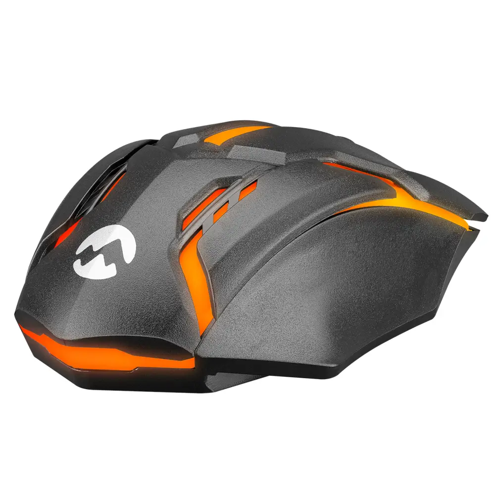 Everest KM-G77 X-VAYNE Siyah USB Gökkuşağı Zemin Aydınlatmalı Gaming Oyuncu Klavye + Mouse Set - 5