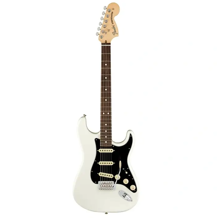 Fender American Performer Stratocaster Gülağacı Klavye Arctic White Elektro Gitar - 1